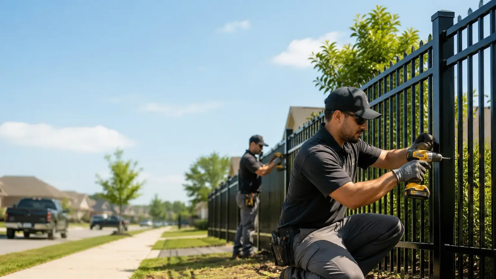 Metal Fence Installation in Havertown, PA